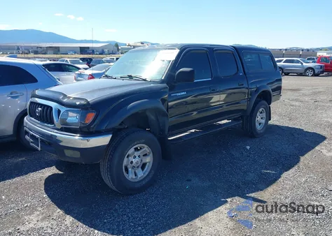 2004 Toyota Tacoma Base V6 from USA, damaged, VIN 5TEHN72N34Z407273